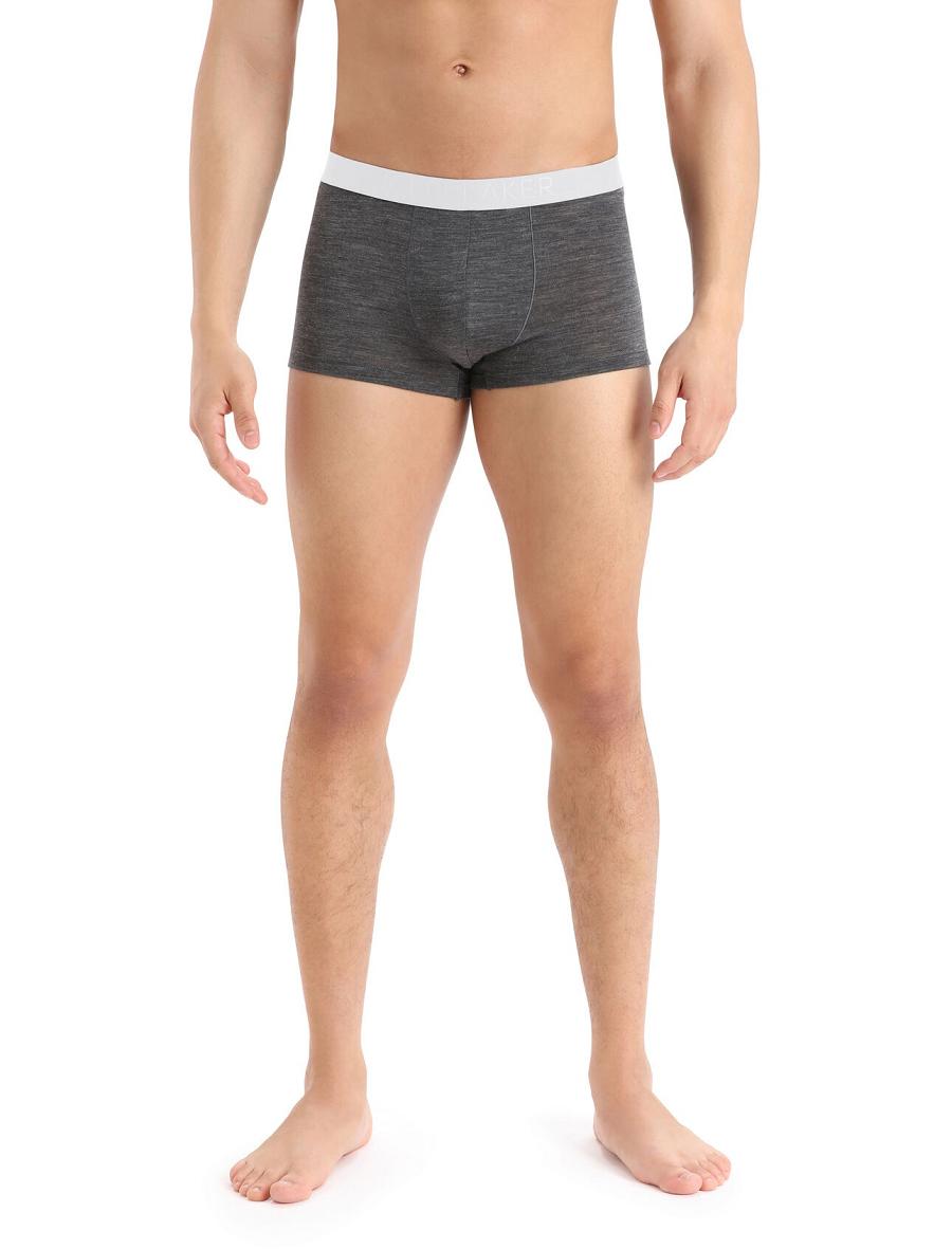 Sous Vêtement Icebreaker Cool-Lite™ Merino Anatomica Trunks Homme Taupe | FR 1288WNBY